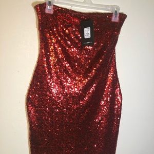 Fashion nova ‘ Mad about you sequin dress’